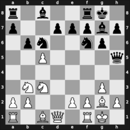 1958 HUN Ch Budapest HUN – Round 2 – Varnusz, Egon – 1/2-1/2 – Bilek, Istvan – G7