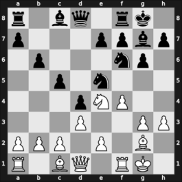 1958 HUN Ch Budapest HUN – Round 3 – Bilek, Istvan – 1/2-1/2 – Portisch, Lajos – G16