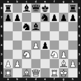 1958 HUN Ch Budapest HUN – Round 5 – Bilek, Istvan – 1/2-1/2 – Lengyel, Levente – G26