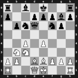 1958 HUN Ch Budapest HUN – Round 6 – Varnusz, Egon – 1-0 – Barczay, Laszlo – G31