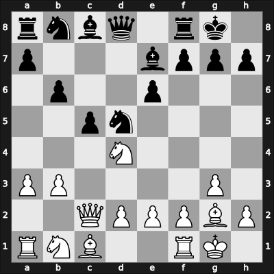 1958 HUN Ch Budapest HUN – Round 6 – Barcza, Gedeon – 1/2-1/2 – Pogats, Jozsef Jr. – G32