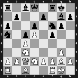 1958 HUN Ch Budapest HUN – Round 8 – Kluger, Gyula – 0-1 – Haag, Ervin – G38