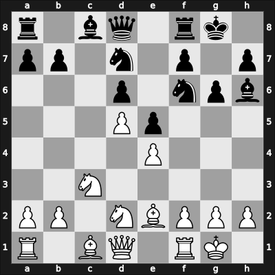 1958 HUN Ch Budapest HUN – Round 8 – Sandor, Bela – 1/2-1/2 – Bilek, Istvan – G40