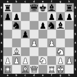1958 HUN Ch Budapest HUN – Round 8 – Dely, Peter – 0-1 – Florian, Tibor – G41