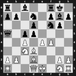 1958 HUN Ch Budapest HUN – Round 9 – Szabo, Laszlo – 1-0 – Varnusz, Egon – G45