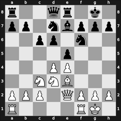 1958 HUN Ch Budapest HUN – Round 9 – Haag, Ervin – 0-1 – Barcza, Gedeon – G46