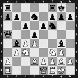 1958 HUN Ch Budapest HUN – Round 11 – Portisch, Lajos – 1/2-1/2 – Barcza, Gedeon – G56