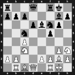1958 HUN Ch Budapest HUN – Round 13 – Flesch, Janos – 0-1 – Kluger, Gyula – G63