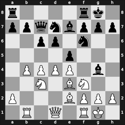 1958 HUN Ch Budapest HUN – Round 13 – Lengyel, Levente – 0-1 – Barcza, Gedeon – G66