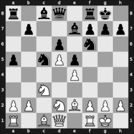 1958 HUN Ch Budapest HUN – Round 13 – Sallay, Roland – 1-0 – Sandor, Bela – G67