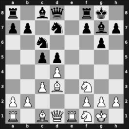1958 HUN Ch Budapest HUN – Round 14 – Pogats, Jozsef Jr. – 1/2-1/2 – Haag, Ervin – G73