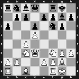 1958 HUN Ch Budapest HUN – Round 16 – Varnusz, Egon – 0-1 – Kluger, Gyula – G85