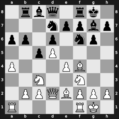 1958 Haifa/Tel Aviv – Round 1 – Wade, Robert G – 1-0 – Branicki, Ignacy – G2