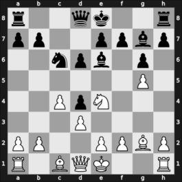 1958 Haifa/Tel Aviv – Round 1 – Porath, Yosef – 1/2-1/2 – Reshevsky, Samuel – G4