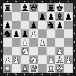 1958 Haifa/Tel Aviv – Round 6 – Dyner, Israel Boruch – 1/2-1/2 – Persitz, Raaphi – G35