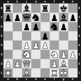 1958 Haifa/Tel Aviv – Round 8 – Reshevsky, Samuel – 1-0 – Rosenberg, Arie – G47