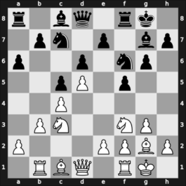 1958 Haifa/Tel Aviv – Round 12 – Dunkelblum, Arthur – 1/2-1/2 – Szabo, Laszlo – G71