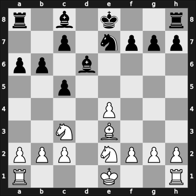 1958 Hamburg Ch – Round 4 – Klaeger, Lutz – 1/2-1/2 – Ahues, Carl – G8