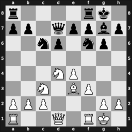 1958 Hamburg Ch – Round 10 – Beyer, Hans-Joachim – 0-1 – Rellstab, Ludwig Sr – G23