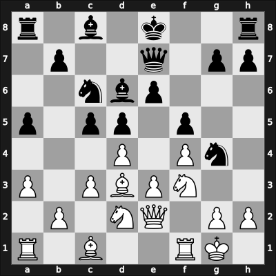 1958 Hamburg Ch – Round 12 – Ahues, Carl – 1/2-1/2 – Tomrell, Hugo – G29