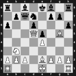 1958 Hoogovens – Round 2 – Milic, Bozidar – 1/2-1/2 – Donner, H. – G8