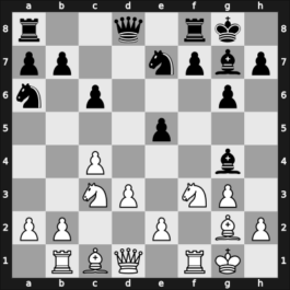 1958 Hoogovens – Round 4 – Pirc, Vasja – 1/2-1/2 – Pilnik, Herman – G14