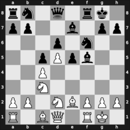 1958 Hoogovens – Round 7 – Euwe, Max – 1-0 – Milic, Bozidar – G27