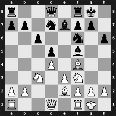 1958 Hoogovens – Round 8 – Van Scheltinga, Theo – 1/2-1/2 – Stahlberg, Gideon – G33