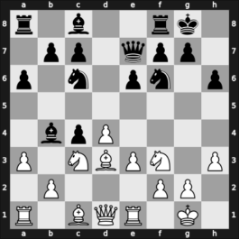 1958 JUG-13ch – Round 7 – Gligorić, Svetozar – 1-0 – Sofrevski, Jovan – G7