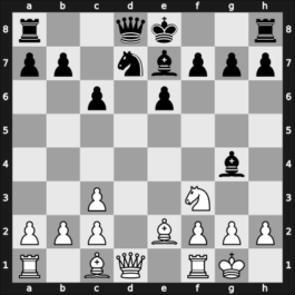 1958 JUG-13ch – Round 17 – Ivkovic, Dusan – 1/2-1/2 – Karaklajic, Nikola – G21
