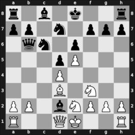 1958 JUG-13ch Sarajevo BIH – Round 12 – Trifunovic, Petar – 1-0 – Dimc, Dragutin – G15