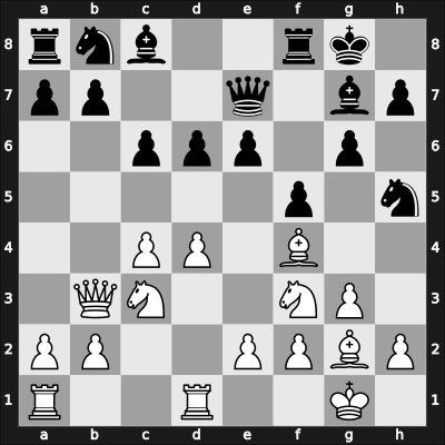 1958 Jonkoping – Round 5 – Ljungquist, Lennart – 1/2-1/2 – Nilsson, Zandor – G11
