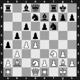 1958 Kienbaum – Round 2 – Kozma, Julius – 1/2-1/2 – Antoshin, Vladimir S – G5