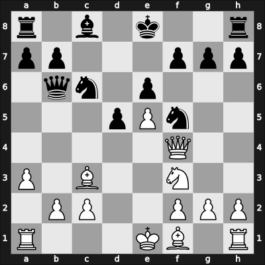 1958 Kienbaum – Round 3 – Honfi, Karoly – 1/2-1/2 – Franz, Joachim – G9