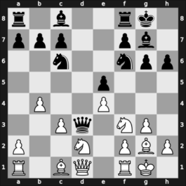 1958 Kienbaum – Round 8 – Braun, Gottfried, Dr. – 0-1 – Uhlmann, Wolfgang – G25