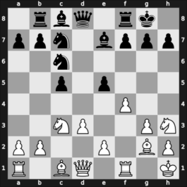 1958 Kienbaum – Round 9 – Uhlmann, Wolfgang – 1-0 – Kostro, Jerzy – G26