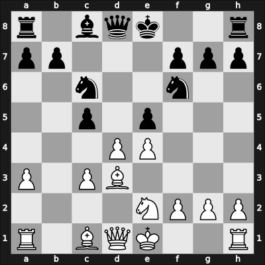 1958 Kiev Ch – Round 9 – Shianovsky, Vladislav I – 1-0 – Ousatchi, Mark – G43