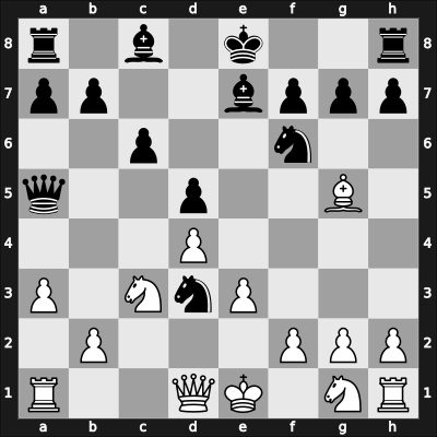 1958 Kiev Ch – Round 12 – Nikolaevsky, Yuri V – 1-0 – Kostiuchenko, Alexander – G56