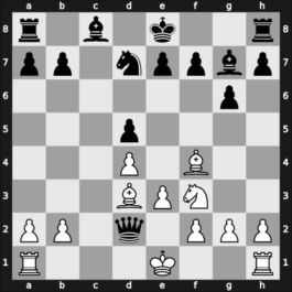 1958 Manhattan CC Ch fin 5758 – Round 1 – Bisguier, Arthur B – 1-0 – Phillips, Hannah – G2