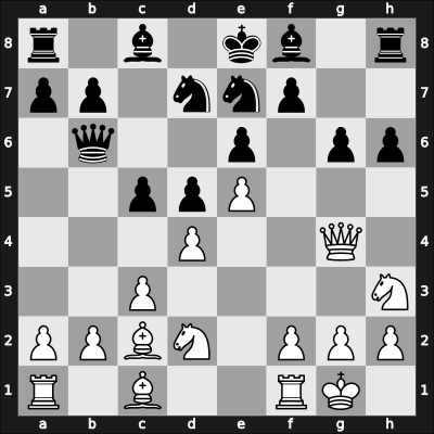 1958 Manhattan CC Ch fin 5758 – Round 5 – Schwartz, Edward – 1-0 – Kramer, George – G13