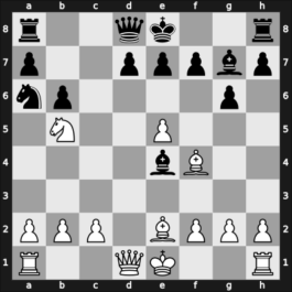 1958 Mar del Plata – Round 3 – Olivera, Alfredo – 1/2-1/2 – Pelikan, Jan – G25