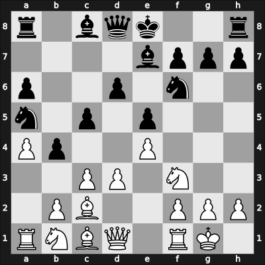 1958 Mar del Plata – Round 4 – Pilnik, Herman – 0-1 – Eliskases, Erich – G33