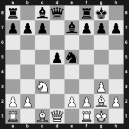 1958 Mar del Plata – Round 7 – Eliskases, Erich – 1-0 – Foguelman, Alberto – G56