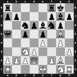 1958 Mar del Plata – Round 14 – Reinhardt, Enrique – 1/2-1/2 – Larsen, Benjamin Holsko – G104