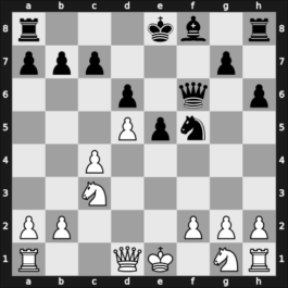 1958 Match – Round 1 – Feeny, T. – 1/2-1/2 – Mack Lee, Aizyleen – G4