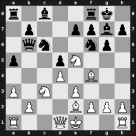 1958 Munchen olm – Round 1 – Donner, Jan-Hein – 1/2-1/2 – Czerniak, Moshe – G3