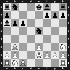 1958 Munchen olm – Round 3 – Porath, Yosef – 0-1 – Pomar Salamanca, Arturo – G25