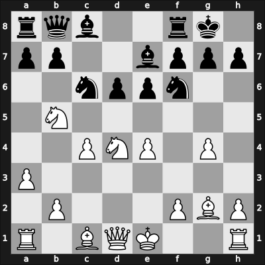 1958 Munich ol (Men) fin-B – Round 6 – Tarnowski, Alfred – 1/2-1/2 – Palmason, Gudmundur – G13