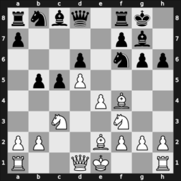1958 Munich olm fin-A – Round 1 – Gligorić, Svetozar – 1/2-1/2 – Malich, Burkhard, Dr. – G3