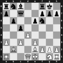 1958 Munich olm fin-A – Round 2 – Botvinnik, Mikhail – 1/2-1/2 – Unzicker, Wolfgang – G10